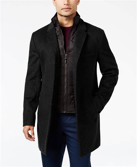 michael kors men suits|michael kors men's overcoat.